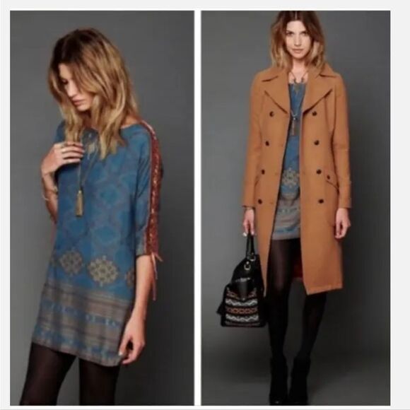 Free People New Romantics Stole My Heart Dress Size Small - Picture 3 of 10